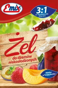 EMIX FIX-DŻEM 3:1 40G - Dodatki do ciast w proszku - miniaturka - grafika 1