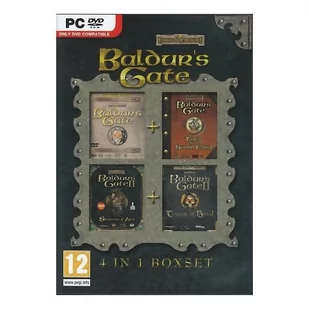 Baldur's Gate 1 + 2 + Dodatki Nowa Gra PC DVD - Gry PC - miniaturka - grafika 1
