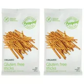 Paluszki - Biopont Paluszki lekko solone bezglutenowe Zestaw 2 x 45 g Bio - miniaturka - grafika 1