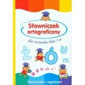 Słowniki języka polskiego - Słowniczek ortograficzny dla uczniów klas 1-4 - miniaturka - grafika 1