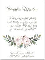 Wesele i ślub - Etykiety personalizowane na butelkę z Wódką Weselną - 9 szt. - miniaturka - grafika 1