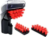 Akcesoria do odkurzaczy - Sionlan Części zamienne kompatybilne z Bissell 1400B 3194 3353 2458 3588F 1986 1425 twarda szczotka do usuwania plam czarne nasadki.. - miniaturka - grafika 1