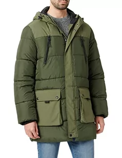 Street One MEN Męska kurtka zimowa D201741, zielona (Forest Green), XL, zielony (Forest Green), XL - Kurtki męskie - miniaturka - grafika 1
