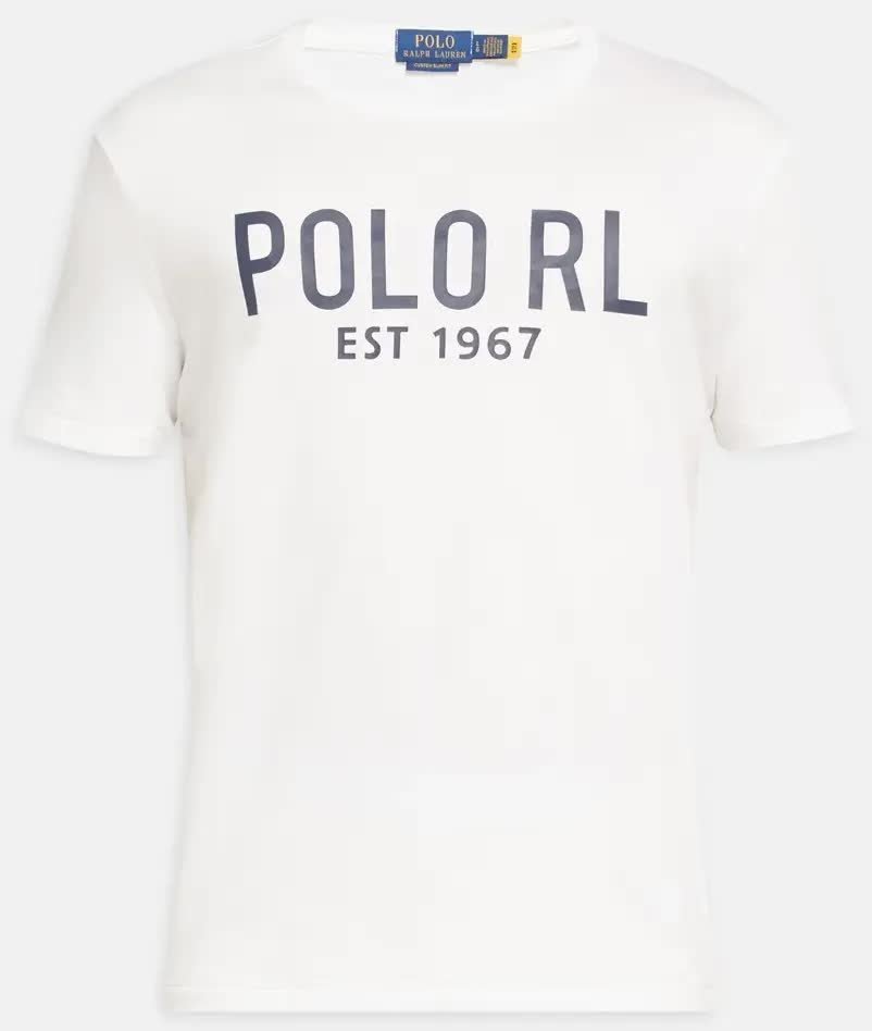Koszulka polo z krótkim rękawem POLO RALPH LAUREN t-shirt bawełniany r. XL