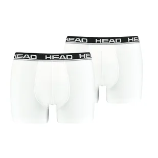 Bokserki Majtki Sportowe Białe Modne Head 2Pack White XL - Piżamy damskie - miniaturka - grafika 1
