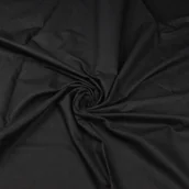 Pasmanteria - Tkanina bawełniana jednokolorowa czarna 220cm - miniaturka - grafika 1