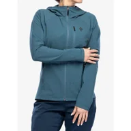 Bluzy narciarskie - Bluza z kapturem damska Black Diamond Coefficient Storm FZ Hoody - miniaturka - grafika 1