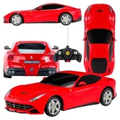 Zabawki zdalnie sterowane - Rastar Ferrari F12 Berlinetta Pojazd Zdalnie Sterowany RC Samochód Auto 1:18 - miniaturka - grafika 1