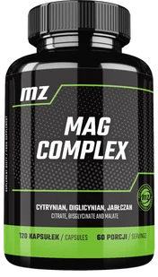 MZ-STORE MAG COMPLEX MAGNEZ 120 KAPSUŁEK - Witaminy i minerały - miniaturka - grafika 1
