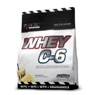 Odżywki białkowe - HI TEC Whey C-6 2250g Biała Czekolada - miniaturka - grafika 1
