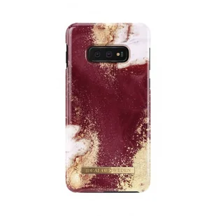 Ideal of Sweden do Samsung S10e Golden Burgundy Marble - Etui i futerały do telefonów - miniaturka - grafika 1