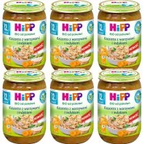Hipp Kaszotto z warzywami i indykiem po 12. miesiącu zestaw 6 x 250 g Bio - Dania dla dzieci - miniaturka - grafika 1