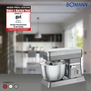 Bomann KM 398 CB Szary - Roboty kuchenne - miniaturka - grafika 6