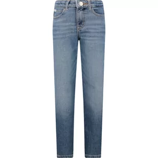 CALVIN KLEIN JEANS Jeansy | Regular Fit | high rise - Spodnie sportowe damskie - miniaturka - grafika 1