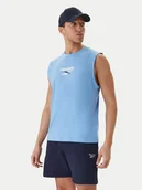 Koszulki męskie - Reebok Tank top Bradshaw RK25560CCM Błękitny Regular Fit - miniaturka - grafika 1