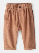 Spodenki dla niemowląt - OshKosh Spodnie sztruksowe w kolorze jasnobrązowym - miniaturka - grafika 1