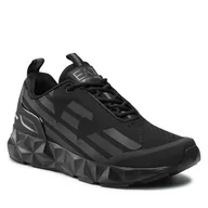 Sneakersy damskie - Emporio Armani Sneakersy EA7 X8X033 XCC52 Q615 Black/Iron Gate - miniaturka - grafika 1