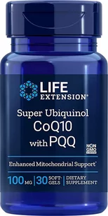 Life Extension Life Extension Super Ubichinol Q10 z PQQ - 30 kapsułek - Serce i układ krążenia - miniaturka - grafika 1