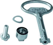 Rozdzielnie elektryczne - Hager polo Zamek,univers,wkładka dwupiórkowa,3mm FZ501 FZ501 - miniaturka - grafika 1