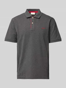 Koszulka polo o kroju regular fit z wyhaftowanym logo - Koszulki męskie - miniaturka - grafika 1