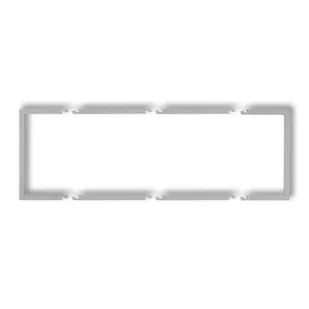 Potrójna wypełniająca ramka srebrny metalik 7DRW-3 DECO KARLIK - Klawisze i ramki - miniaturka - grafika 1