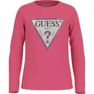 Bluzy dla dziewczynek - Guess Bluzka | Regular Fit - miniaturka - grafika 1