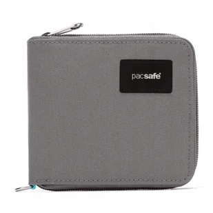 Portfel męski mały Rfid Pacsafe szary - Portfele - miniaturka - grafika 1
