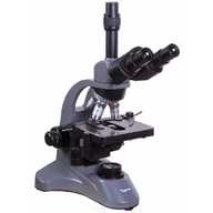 Mikroskopy i lupy - Levenhuk Mikroskop trójokularowy 740T Czarny - miniaturka - grafika 1