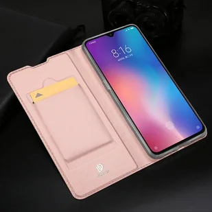 Dux Ducis Skin Pro kabura etui pokrowiec z klapką Xiaomi Mi 9 różowy - Etui i futerały do telefonów - miniaturka - grafika 19
