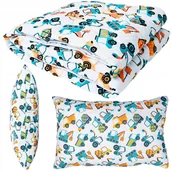 Kołdry i poduszki dla dzieci - KOMPLET 90x120+40x60 KOŁDRA+PODUSZKA NA LATO DLA DZIECKA PIKOWANY POLSKI - miniaturka - grafika 1