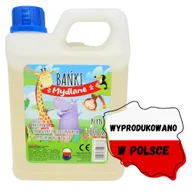 Bańki mydlane - PŁYN do BANIEK uzupełniacz PRODUKT POLSKI 1 litr wydajny TĘCZOWE BAŃKI - miniaturka - grafika 1