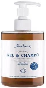 Delikatny żel-szampon do nawilżania włosów Alma Secret Gel-Champo Suave Con Argan, Calendula y Manzanilla 500 ml (8436568711461) - Szampony do włosów - miniaturka - grafika 1