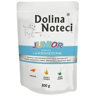 Dolina Noteci Premium Junior Bogata W Jagnięcinę 300g - Mokra karma dla psów - miniaturka - grafika 1