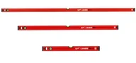 Poziomice, łaty, miary - MILWAUKEE ZESTAW POZIOMNICA SLIM 60/120/180 cm 4932459379 - miniaturka - grafika 1