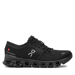 Buty do biegania On Cloud X 4 3WE30070106 Czarny - Buty sportowe damskie - miniaturka - grafika 1
