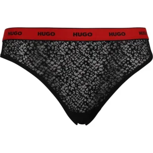 Hugo Bodywear Koronkowe figi 3-pack - Majtki damskie - miniaturka - grafika 1