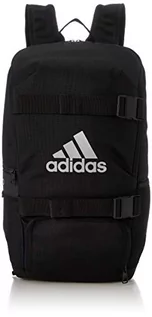 Torebki damskie - Adidas Unisex Tiro Bp A.r. plecak dzienny, Black-Reflective Silver-White, rozmiar uniwersalny GH7261 - grafika 1