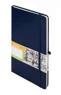Notesy i bloczki - Antra Notes A5 Linia Romantyzm Granatowy ANTRA - miniaturka - grafika 1