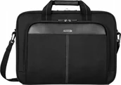 Kalkulatory - Kalkulator Basf Torba na laptopa 15.6'' Classic Slim Briefcase - czarna - miniaturka - grafika 1