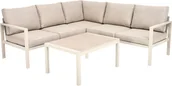 Sofy ogrodowe - Narożnik White Label Bali beżowy - miniaturka - grafika 1
