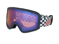 Gogle narciarskie - Okulary narciarskie Anon Tracker 2.0 Checkers Blue Amber - miniaturka - grafika 1