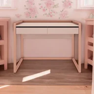 Biurka dla dzieci - Biurko dla dziewczynki różowe Tweens - miniaturka - grafika 1