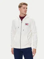 Bluzy męskie - Tommy Hilfiger Bluza American MW0MW39691 Écru Regular Fit - miniaturka - grafika 1