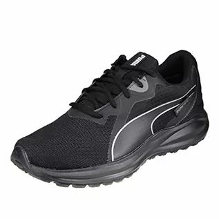 Buty dla dziewczynek - PUMA Unisex dziecięce tenisówki Twitch Runner PTX Jr, Czarna puma bia?a puma, 36 EU - grafika 1