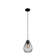 Lampy sufitowe - TK Lighting Brylant D18 lampa wisząca 1-punktowa czarna 2256 TK2256 - miniaturka - grafika 1