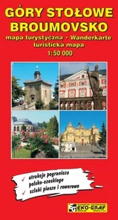 Góry Stołowe Broumovsko Mapa turystyczna - Przewodniki - miniaturka - grafika 1