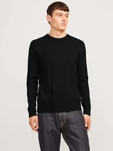 Jack & Jones Sweter w kolorze czarnym - Swetry męskie - miniaturka - grafika 1