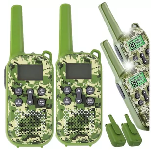 Walkie-Talkie Moro - Zestaw Krótkofalówek z Latarką, Zasięg 3KM - Zabawki interaktywne dla dzieci - miniaturka - grafika 1