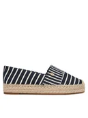 Espadryle damskie - Tommy Hilfiger Espadryle Th Platform Espadrille Stripes FW0FW09143 Granatowy - miniaturka - grafika 1