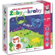 Gry planszowe - Na Mnożenie Żaby Czy Kraby Kapitan Nauka - miniaturka - grafika 1